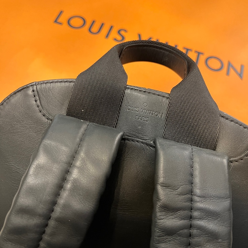 Louis Vuitton Campus Backpack Damien Infini Onyx Silver Leather - Picture 7 of 9